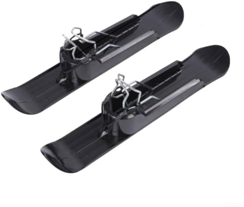 Jotekonoby PP Snow Schlitten Board Paar für Rollstühle, Fahrräder, Roller und Kinderwagen, leichte Skiplatte für Winter Outdoor-Spaß auf Schnee, Sand und Gras