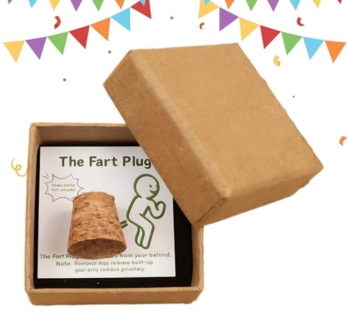 Générique Farces Drôles pour Adultes - Gadget À Pet avec Carte - Farces Pratiques avec Boîte De Rangement | pour Adultes Femmes Amis Famille Fête Rassemblement Social Famille Célébration des