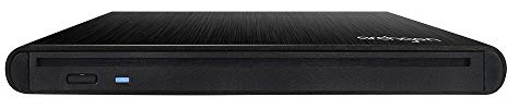 Archgon, Externer DVD Brenner Player G, PC, Mac, USB 3.0 USB-C M-Disk, Slot Load Disc Drive, Alu, schwarz