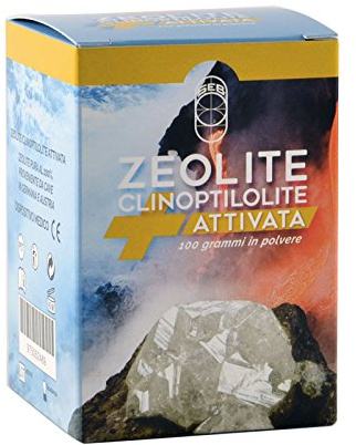 Zeolite Clinoptilolite Attivata al 100% - 100g in polvere - Dispositivo Medico di classe 2a e adatto all'uso orale