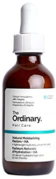 The Ordinary Hair Care Natural Moisturizing Factors + HA, Lightweight Hydrating Scalp Serum with Hyaluronic Acid and Squalane, 60ml