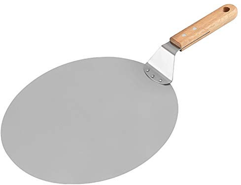 Pizza Paddle Lama in Acciaio Inossidabile da 12 Pollici Spatola per Pizza di qualità per Forno Pala per Pizza Pala per Pizza in Acciaio Inox Strumento di Cottura per Trasferimento Torta (Colore : H0