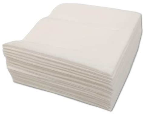 ZVG Multitex z47 hochwertige Vlies-Putztücher weiß 38x34 cm - reißfestes, saugstarkes und lösungsmittelbeständiges Viskosevlies mit Textilcharakter und Polyesteranteil (20 Tücher)