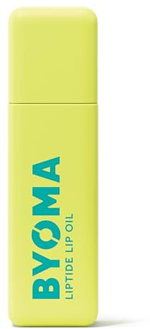 BYOMA Liptide Lip Oil (5ml) Glossy, Non-Sticky Gloss - Reduces the Appearance of Fine Lines - With Peptides and Avocado Oil - Softens, Plumps, Hydrates, Vegan