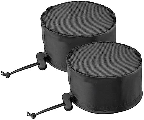 PAMINGONO 2stücke Grow Zelt Belüftungsabdeckung Aus Strapazierfähigem Oxford Mit Elastischem Band Verstellbar Staubdichte Schutzhaube Für Indoor Pflanzenzelt Einfach Zu Reinigen Und Langlebi