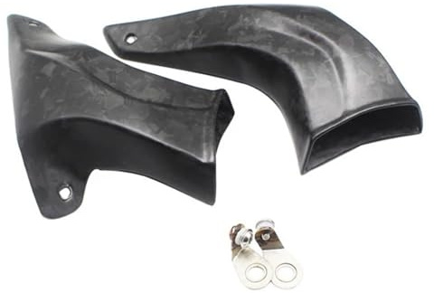 JKELPV Condotti Aria Raffreddamento Pinza Sistema Raffreddamento Ad Aria per Sistema Frenante per Moto Adatto per Suzuki GSXR 1000, GSXR 600 E 750 Condotti in Fibra Carbonio Kit Montaggio(Camouflage)