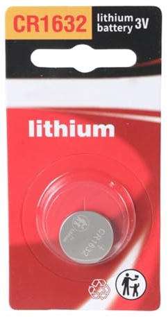 Pile bouton CR1632 en métal 3 V piles au lithium bouton CR1632 pour jouets télécommandes, appareils électroniques, piles bouton