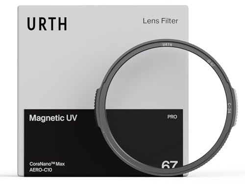 Urth Filtro UV Magnetico 49 mm (Pro) | Cierre magnetico profesional, proteccion UV multicapa avanzada de 34 capas para objetivos