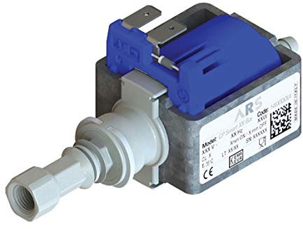 ARS Pompa per Macchina da Caffè, Espresso Machine, 15 Bar, Acciaio Inox