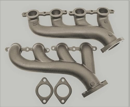 GM LS Swap Cast Iron Exhaust Manifold LS1 LS2 LS3 4.8L 5.3L 6.0L Street Rod (DM-3303)