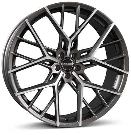 Borbet Felge BY 8.5x21 ET35 5x120 titan polished matt BY 852135120572,5TPM