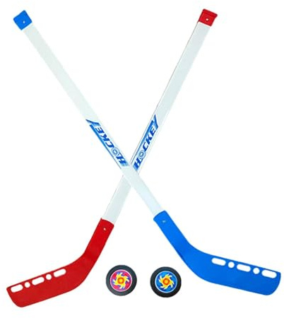Folpus Set di Mazze e Palline da Hockey, Bastoncini da Strada, Set da Hockey su Pavimento