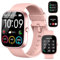 Reloj inteligente para mujer (contestar/hacer llamadas), reloj inteligente HD de 1.94 pulgadas, rastreador de actividad física, 112 + contador de pasos deportivos, reloj de fitness,