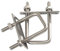 YANGC Bullone a U in acciaio inossidabile 304 Vite ad angolo retto Fibbia a morsetto a U(M10 70x150mm 2pcs)