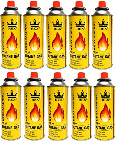 REX Butangas 227g Gaskartusche Campinggas Brenner Kocher Gas