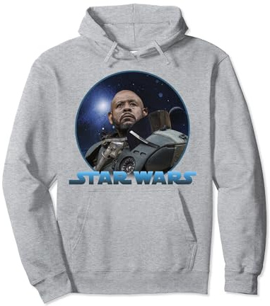 Star Wars Rogue One Saw Gerrera Galaxy Circle Pullover Hoodie