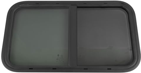 Wohnwagen Fenster,Wohnmobilfenster,Wohnmobil Fenster Ersatzfenster Runde Ecken Anhängerfenster Wohnwagen Seitenfenster Für Wohnwagen,Baufahrzeuge - 700*400Mm Mit Insektenschutz