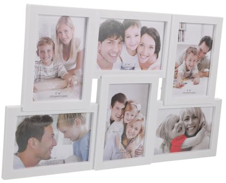PRETYZOOM Collage-Rahmen bilderrahmen memories fotohintergründe Wandmontage remembering wand polsterung collagen sheets Rahmen für mehrere Bilder Fotorahmen-Collage Haushalt Foto Wand Weiß