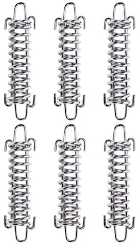 YARNOW Zelt Feste Schnalle Edelstahl Seil Spanner Gefedert Seil Haken Für Outdoor Aktivitäten Strand Wandern