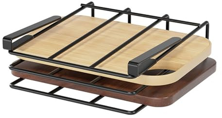 Étagère simple et pratique pour planche à découper - Support de couvercle sous les armoires