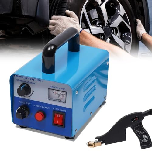 Rainureuse Pneu, Outil de Rainure du Pneu Électrique, Machine Rainure et Découpe de Pneus, Machine de Rainurage de Pneu Portable, pour Motif Sculpté de Pneu de Voiture de Camion