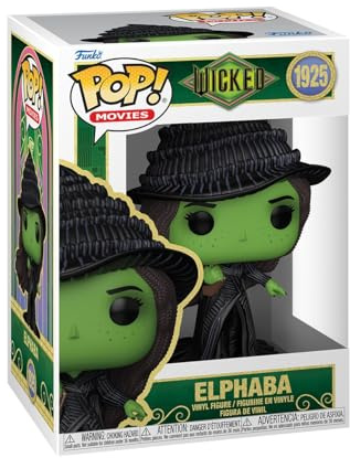 Funko POP! Movies: Wicked for Good - Elphaba | Offizielles Fantasy Merch - Vinyl Sammelfigur als Regal Deko - Geschenkidee zum Geburtstag für Fans und Sammler