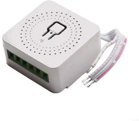 Hasaller Smart Light Switch Module TU-YA Zig-Bee Remote Controlled Light Switches WiFi Voice Control Lights Switch Modules Lights Timer Swit-ch Breaker Modules for Home Automation(Two-way Breakers)