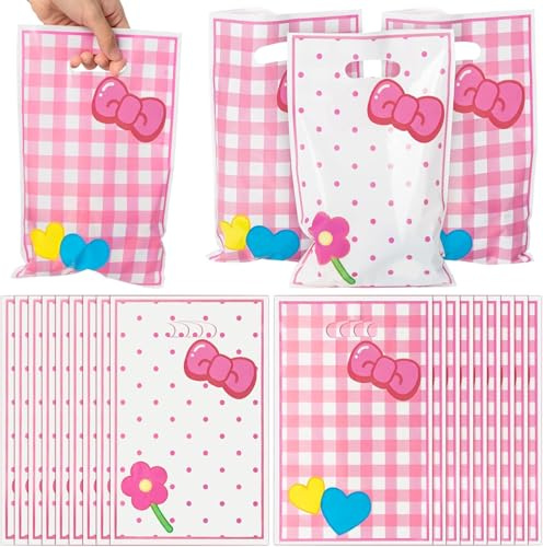 Cartoon Geburtstagstüten, 50 pcs Geschenktüten Kindergeburtstag, Cookie Partytüten, Gift Bags Kids Birthday, Geschenktüten, Kleine Partytüten, für Kinder Geburtstag Party Tüten