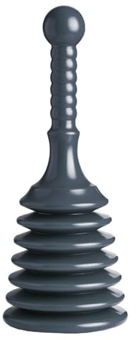 ZHK Drain Plunger - Mini Sink Unblocker, Suction Tool | Small and Powerful Toilet Plunger with Large Bellows, Best Plumbing Instrument, Clog Remover, for All Types of Clogs