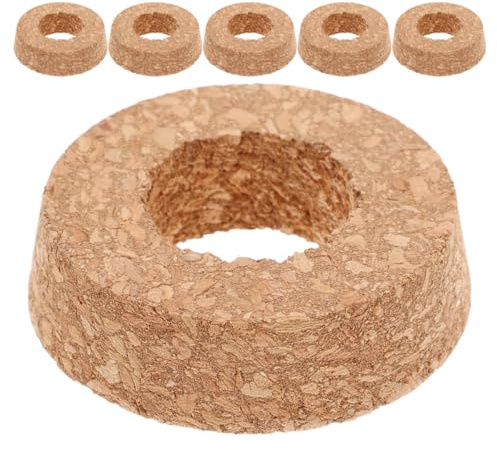 Sewroro Lot de 6 Couvercles en Liège Creux Ø 3 CM pour Vases Hydroponiques Couvercles Sphériques Transparents Adaptés à la Propagation de Plantes Aquatiques Accessoires pour Terrariums