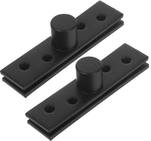 Cabilock Cerniere Perno Centrale Rotanti a Scomparsa 2 Pezzi in Acciaio Inox Resistenti alla Ruggine Stabilità Anti-Oscillazione per Porte in Legno e Armadietti Interni