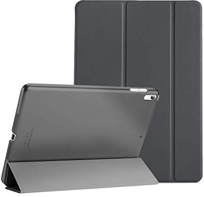 ProCase Coque pour iPad Air 3(10.5 2019), iPad Pro 2(10.5 2017), A2123 A2152 A2153 A2154 A1701 A1709 A1852, Housse Étui de Protection avec Support Fonction et Sommeil/Réveil Automatique-Gris