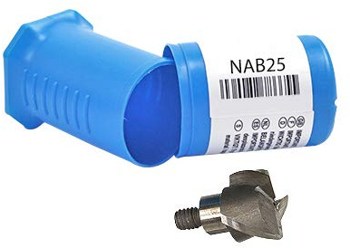 Souber Aluminum Cutter 1 (25.4mm), Variable Speed, Mortising, Blue