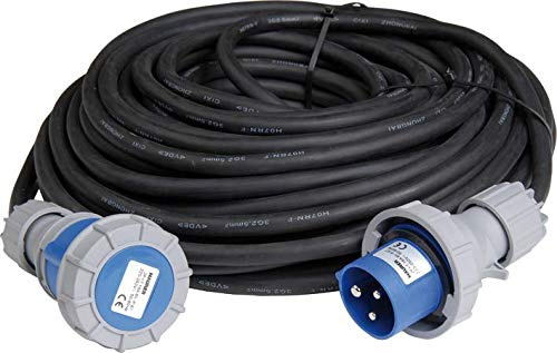 PROLUNGA LINEARE ELETTRICA INDUSTRIALE 220V Sezione 3x2,5 mm. (Cavo 30 mt.)