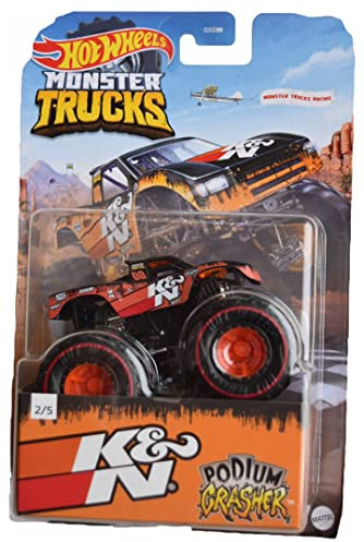 Hot Wheels Monster Trucks Podium Crasher - K & N 2/5