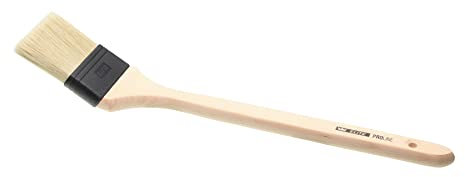 Profi Malerpinsel PROLINE Elite 70 mm mit langem Griff, Premium Qualität, für Dispersionsfarben, ergonomischer Griff, 100% FSC-zertifiziertes Holz