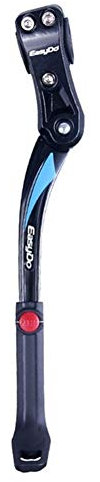Fahrradständer MTB Fahrrad-Ständer Parkplatz Rack-MTB Mountainbike Unterstützung Side Kick Stativfuß Brace 24 '' - 29 '' Adjustable 34-41cm (Color : Black Blue)
