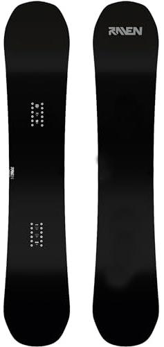 RAVEN - Pure Black Snowboard 163 Wide Mixed