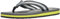 Champion Men's Legacy-Web Evo Flip-Flop, Black Grey Kk015, 7.5 UK