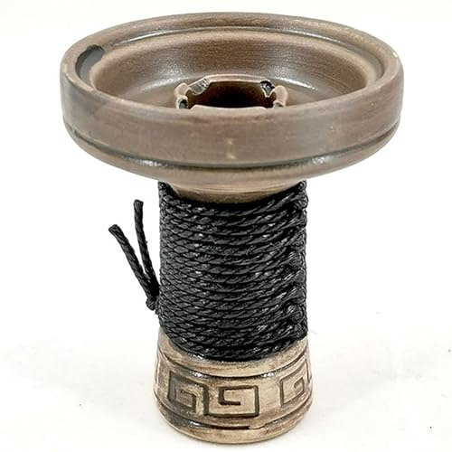 IDTA Hookah Bowl Shisha Head Funnel Clay Shisha Accessories Easy Pull Big Could for Better Hookah Shisha Smoking (Color : A)