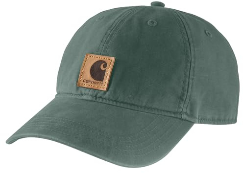 Carhartt Herren Canvas Cap Baseballkappe, Grün, Einheitsgröße
