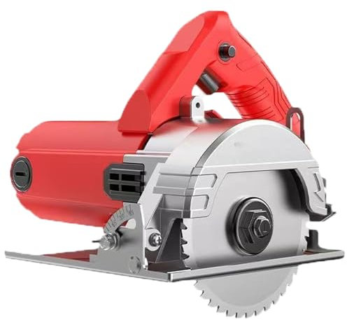 YUBEIER Electric Tile Cutting Machine, 1200W Circular Saw, Blade Diameter 110Mm, Maximum Cutting Depth 33Mm, No-load Speed 11000R/min, Used for Cutting Tiles and Wood Metal