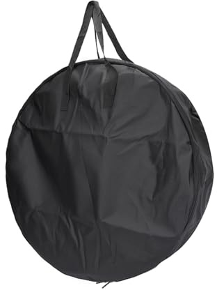 X-UFO Disc Golfkorb-Tragetasche, tragbarer Golfkorb, Transit-Tasche, wasserdichtes Oxford-Tuch für 12 Ketten oder 24 Ketten Golf-Zielkorb, Aufbewahrung, schwarz (Korb nicht im Lieferumfang enthalten)