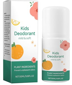 Roll On Doft För Barn Antiperspirant Roll On Doft | Naturlig Luktskydd Långvarig Antiperspirant Hudvård För Pojkar Flickor Småbarn
