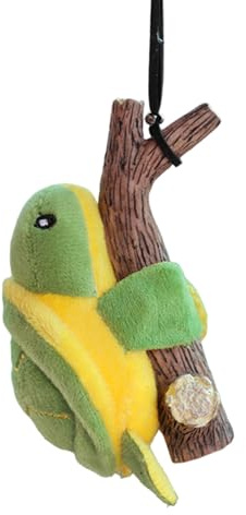Autospiegel Accessoires - Niedliche Schildkröten -Anhänger Plüsch, Cartoon Tierhänge Ornament | Ausgestopfter Maskottchen -Charme, Neuheit Soft Toy Decorative Figur Dashboard Kabine Innenraum S