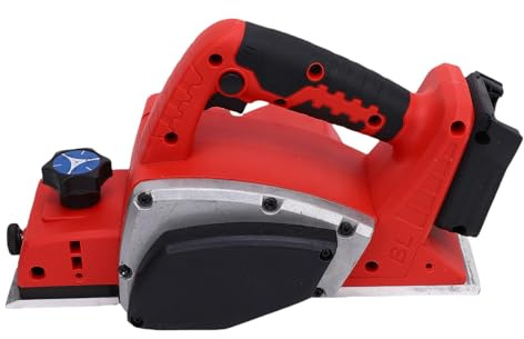 TIKATARER Piallatrice Portatile a Batteria, Pialla Elettrica Senza Spazzole 15000 Giri/min, Motore Senza Spazzole e Interruttore di Blocco Sicuro per la Lavorazione del Legno