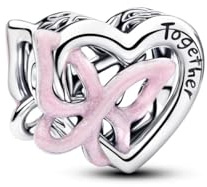 PANDORA Entwined Heart & Butterfly Charm 794475C01 Charm Anhänger