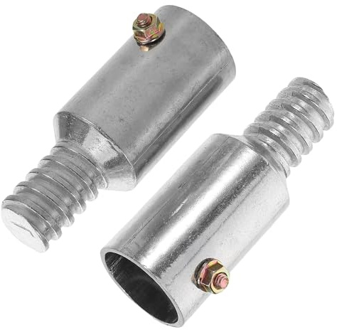 CALLARON Threaded Pole Adapter Tips Aluminium Alloy Replacement for Extension Poles Easy Installation for Broom Handle Repair