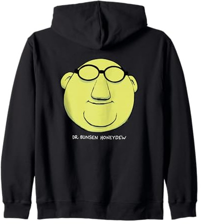 Disney The Muppets Dr. Bunsen Honeydew Muppet Labs Big Face Zip Hoodie