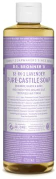 DR BRONNERS Lavender Castile Liquid Soap 472ml